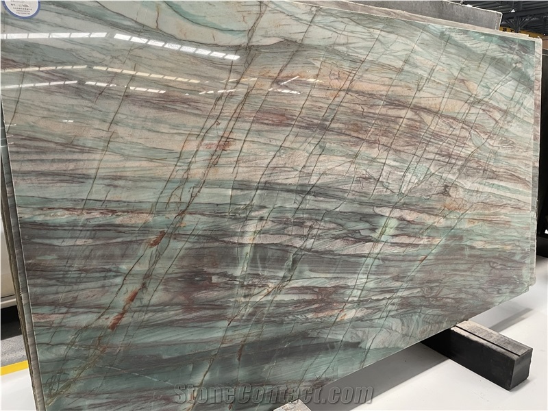High Quality Royal Green Quartzite Slabs