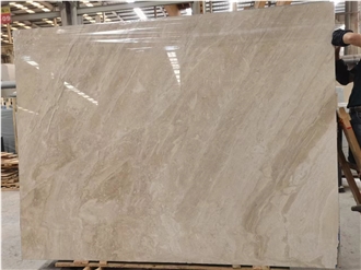 Honed Surafce Integrated Beige Marble Bathroom Countertop