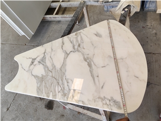 Luxurious Design Eased Edge Process Marble Countertops