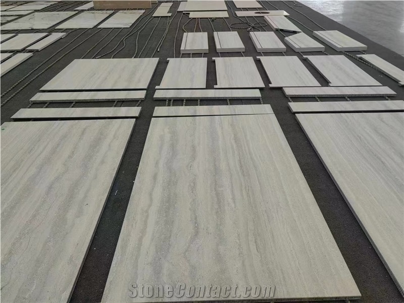 Polished Crema Toscana Travertine  Wall Tiles