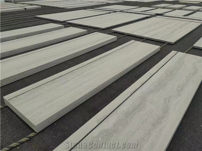 Polished Crema Toscana Travertine  Wall Tiles
