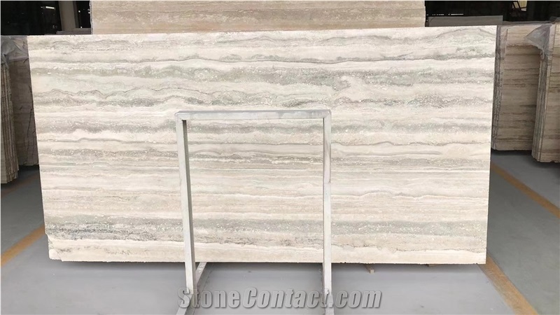 Polished Crema Toscana Travertine  Wall Tiles