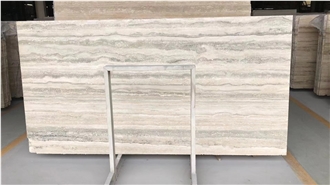 Polished Crema Toscana Travertine  Wall Tiles