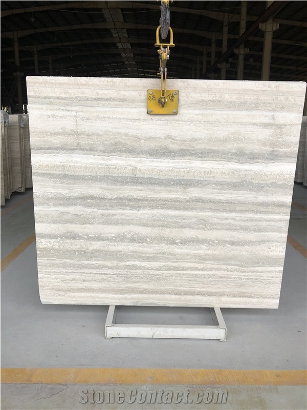 Polished Crema Toscana Travertine  Wall Tiles