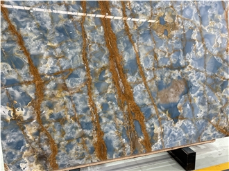 Blue Onyx  Slabs