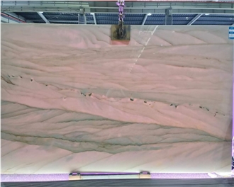 Natural White Cristallo Quartzite Slabs