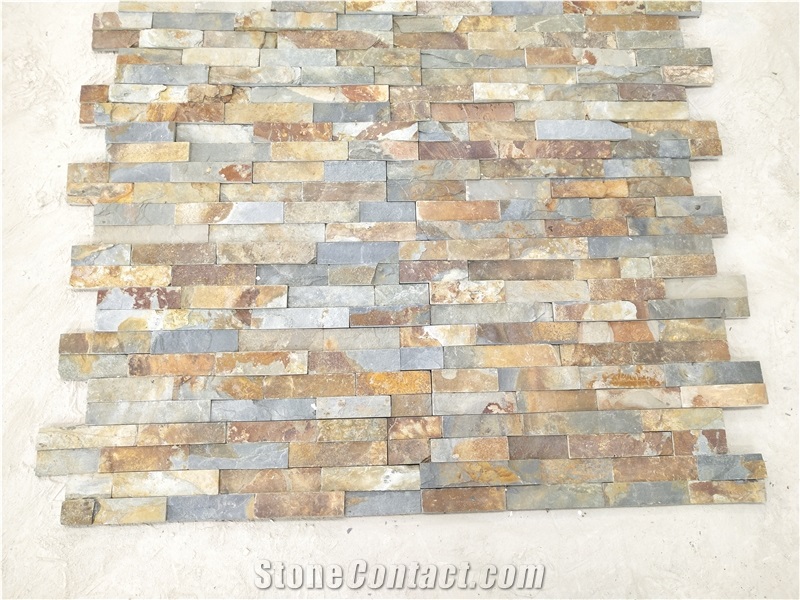 China Best Cheap Rustic Slate Stacked Stone Veneer