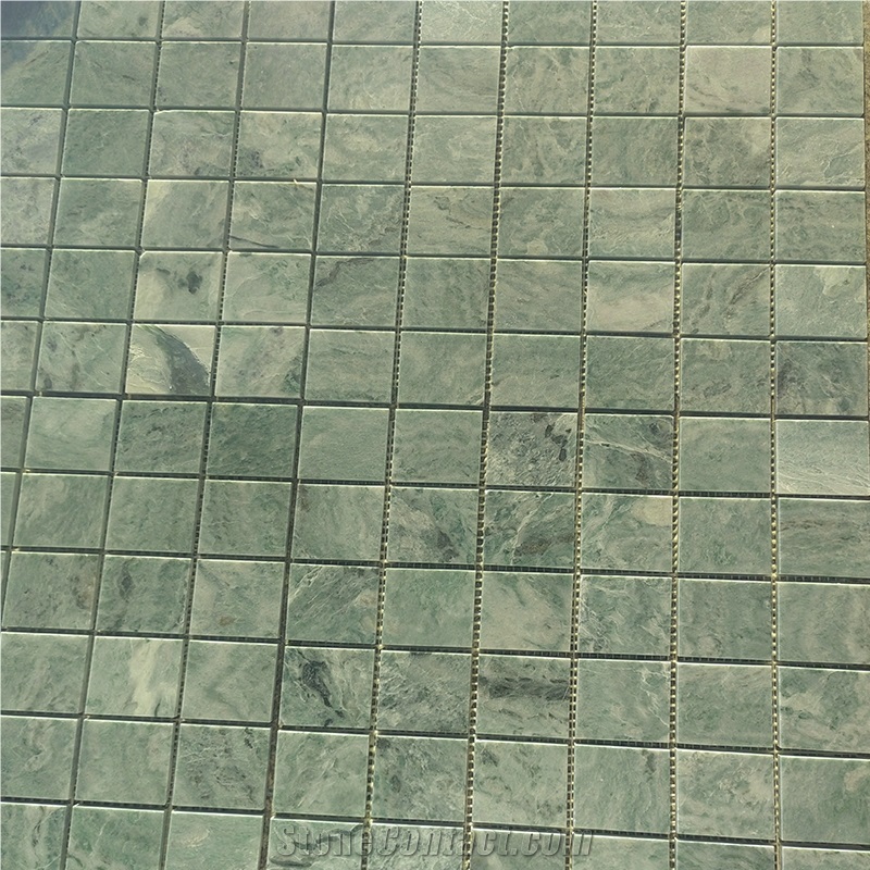 Green Marble Mosaic Tiles For Backsplash Wall Tiles
