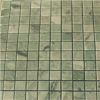 Green Marble Mosaic Tiles For Backsplash Wall Tiles