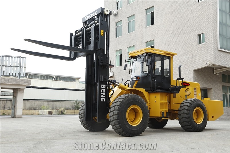BENE 20 Ton All Terrain Forklift 20 Ton 4X4 Wheel Drive Diesel Forklift