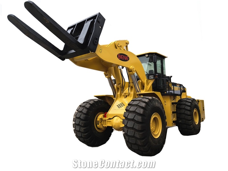 BENE 42T Granite Block Loader 42 Ton Quarry Wheel Loader VS CAT988K