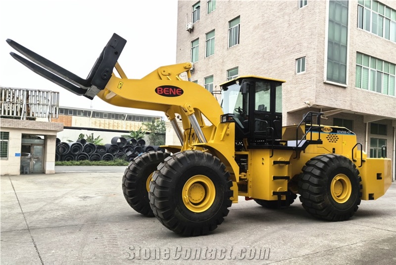 BENE 42T Granite Block Loader 42 Ton Quarry Wheel Loader VS CAT988K