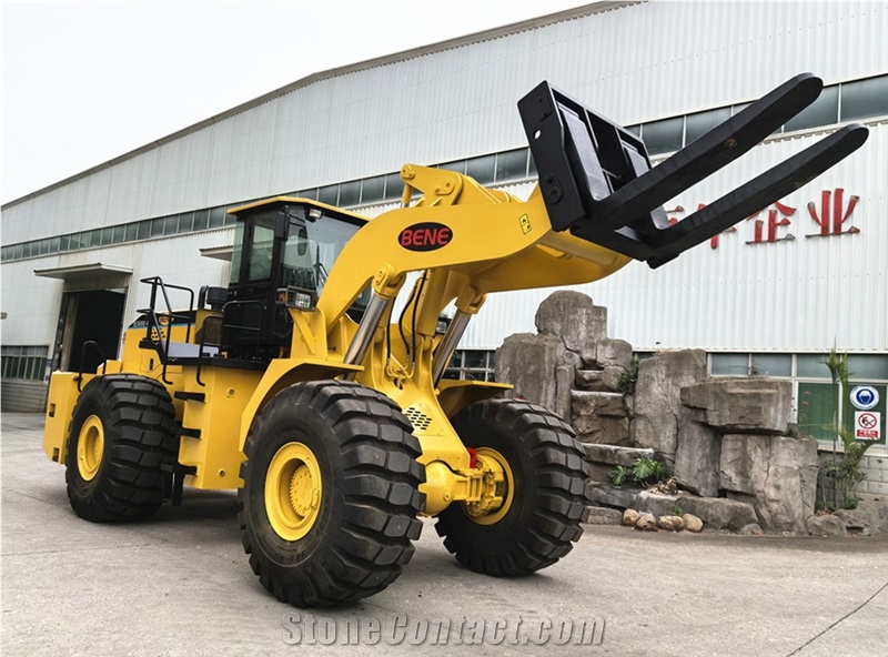 Namibia 42 Ton Forklift Loader Caterpillar 988H Wheel Forklift Loader
