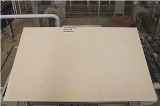 Arabian Gold Bao Lai Artificial Marble Stone Quartz Slabs