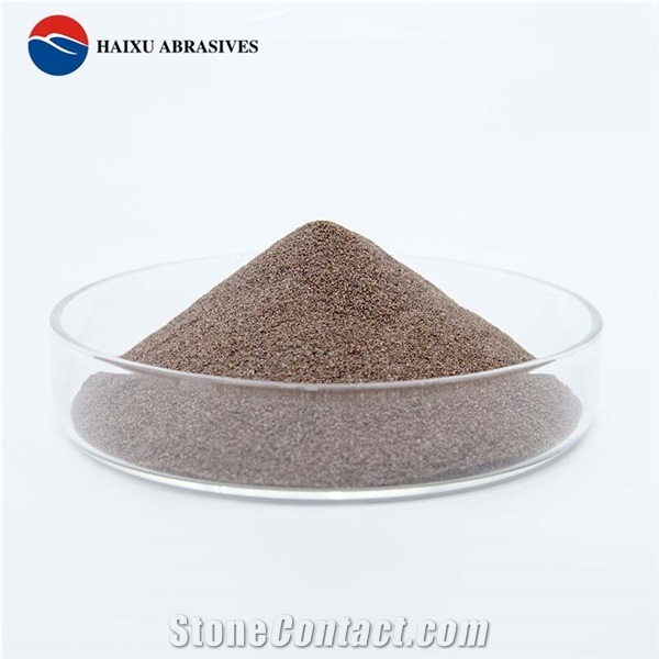 220 Grit Brown Corundum Blasting Medium For Rust Removal