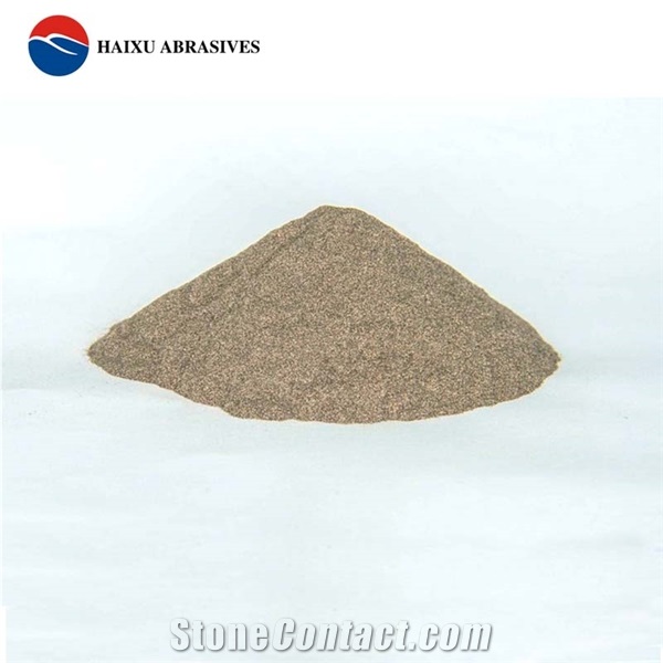 220 Grit Brown Corundum Blasting Medium For Rust Removal