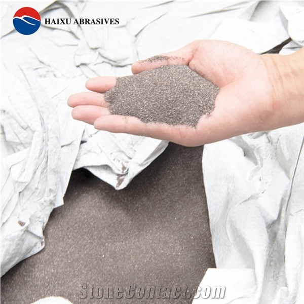 220 Grit Brown Corundum Blasting Medium For Rust Removal