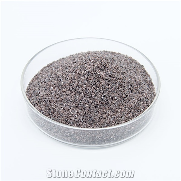 220 Grit Brown Corundum Blasting Medium For Rust Removal