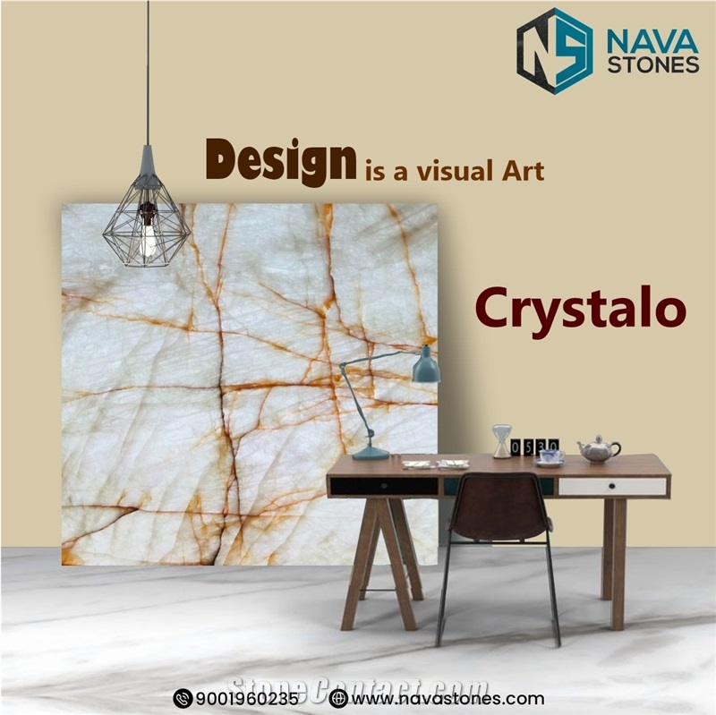 Cristallo Quartzite Slabs And Tiles