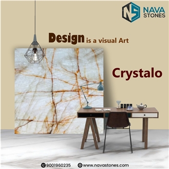 Cristallo Quartzite Slabs And Tiles Cristallo Quartzite Slabs And Tiles