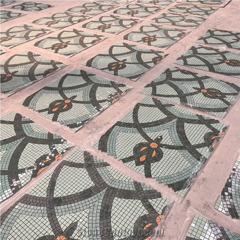 Ceramic Mosaic  Floor Tile For Floor Mosaic