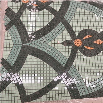 Ceramic Mosaic  Floor Tile For Floor Mosaic