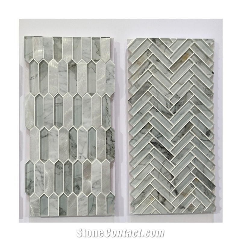 New Design Glass Mosaic For Bathroom Mosaic