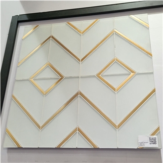 New Design Glass Mosaic For Bathroom Mosaic