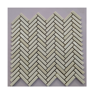 Rhomboid Ceramic Mosaic Tile For Kitchen Mosaic