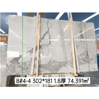 2880X1650 Super White Quartzite Price For  Wall Tiles