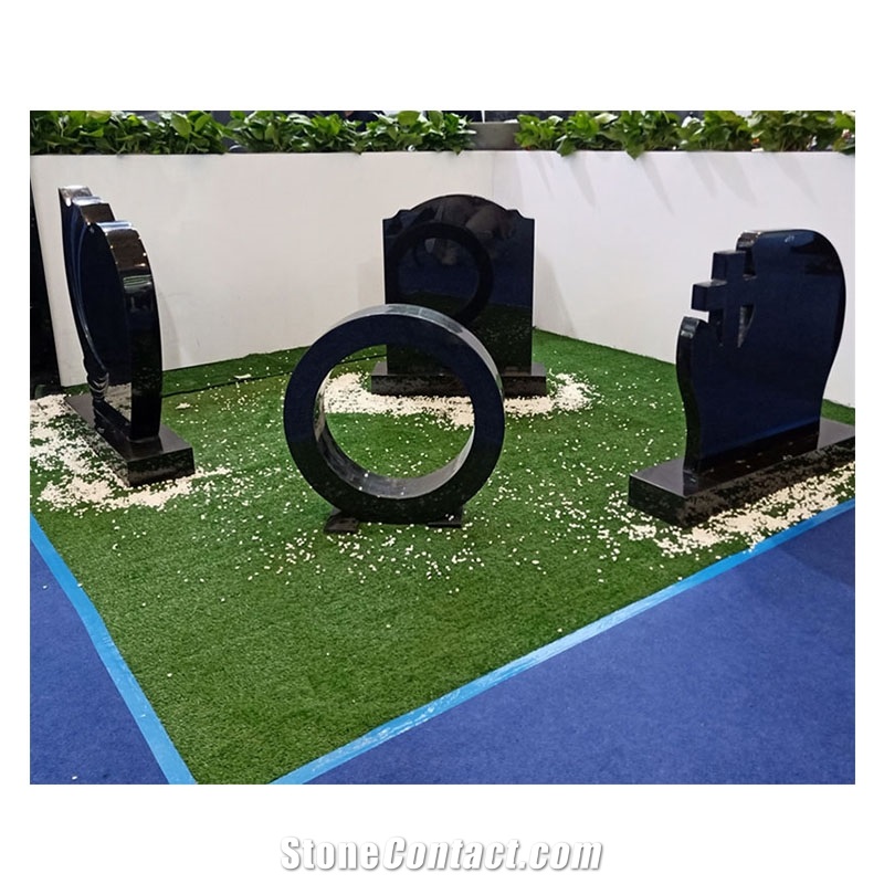 Black Granite For Single Monument