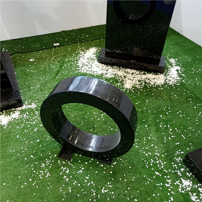 Black Granite For Single Monument