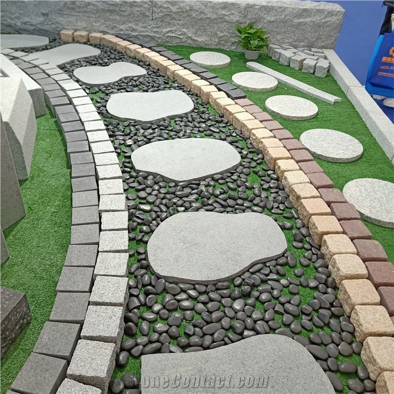 Black Stone Garden For Kerb Stone  Paving Stone