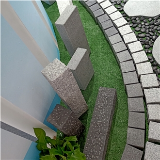Black Stone Garden For Kerb Stone  Paving Stone