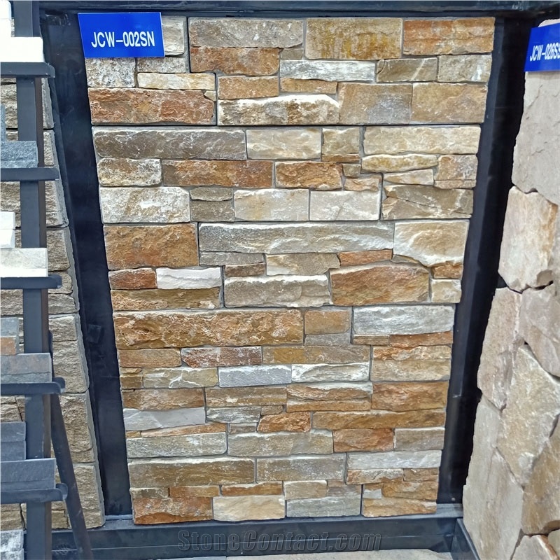 Exterior Culture Stone For Wall Cladding Panels
