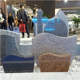Grey Granite For Tombstone