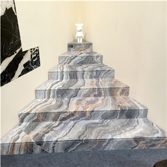 Interior Yinxun Palissandro Marble For Stone Stair