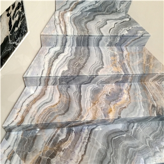 Interior Yinxun Palissandro Marble For Stone Stair