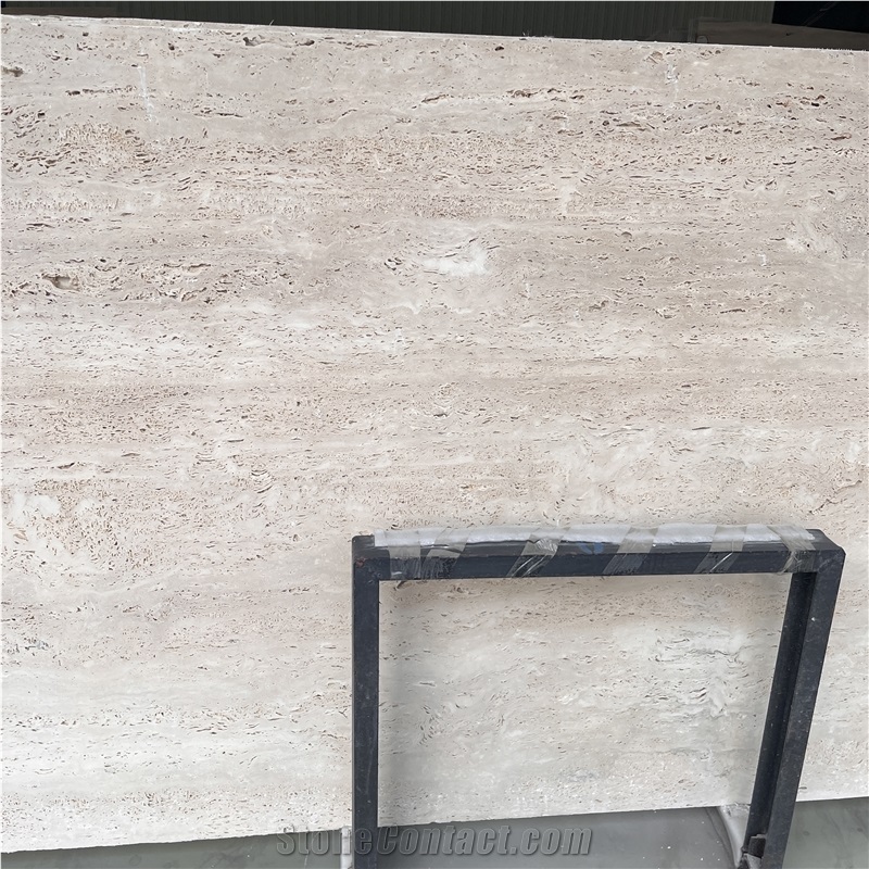 Navona Ivory Travertine Slabs, Tiles For  Wall Tiles