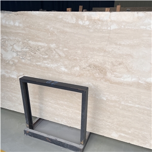 Navona Ivory Travertine Slabs, Tiles For  Wall Tiles
