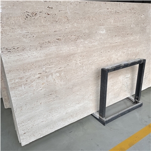 Navona Ivory Travertine Slabs, Tiles For  Wall Tiles