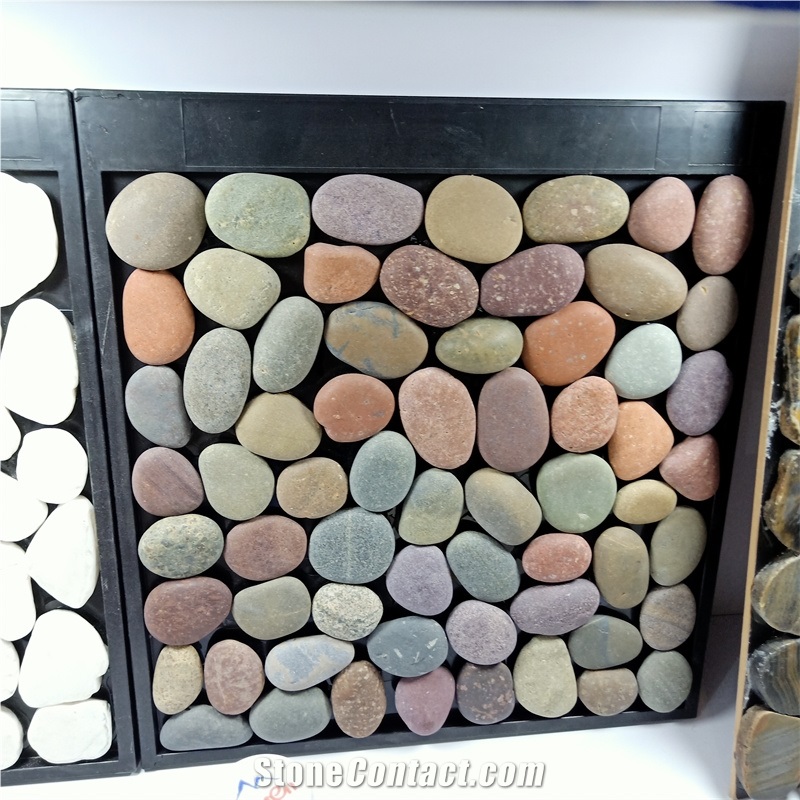 White Pebble Stone For Mosaic Tiles