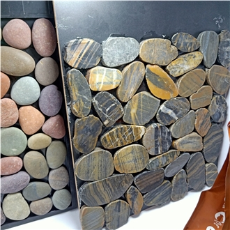 White Pebble Stone For Mosaic Tiles