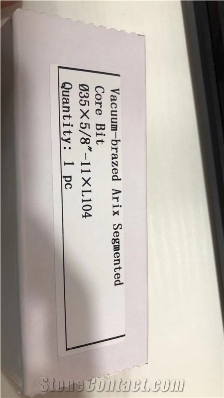 DIA35X5/8"-11  Core Bit Vacuum-Brazed Arix Segmented