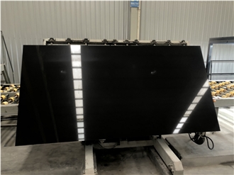 Pure Black Quartz Quartz Slabs