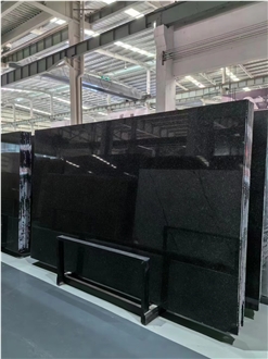 Angola Black Granite Slabs Polished