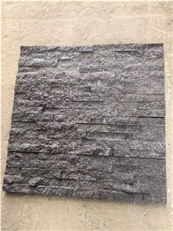 Black Pearl Quartzite Stone Wall Cladding Panels
