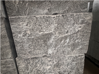 China Blue Limestone Mushroom Split Wall Stone