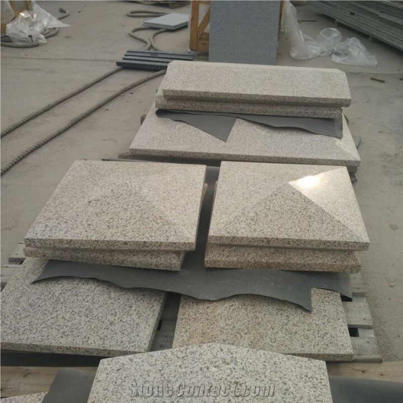 G350 Rustic Granite Pier Caps