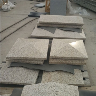 G350 Rustic Granite Pier Caps